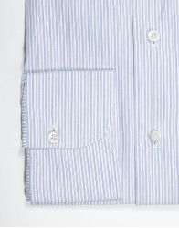 Patrick Hellmann Collection White Shirt With Thin Filled And Pure Stripes thumbnail 4